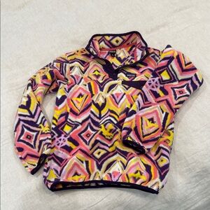Patagonia Kids Multicolor Fleece Hoodie
